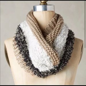 Anthropologie sleeping on snow cowl/infinity scarf